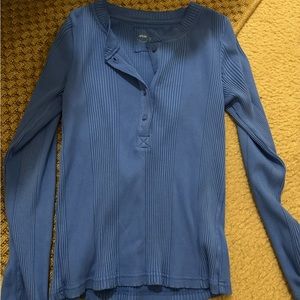 NWT Aerie bright blue long sleeve